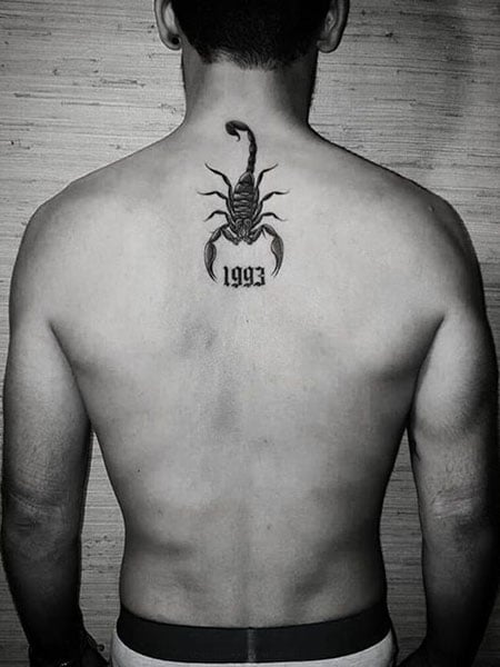 Small Scorpion Tattoo