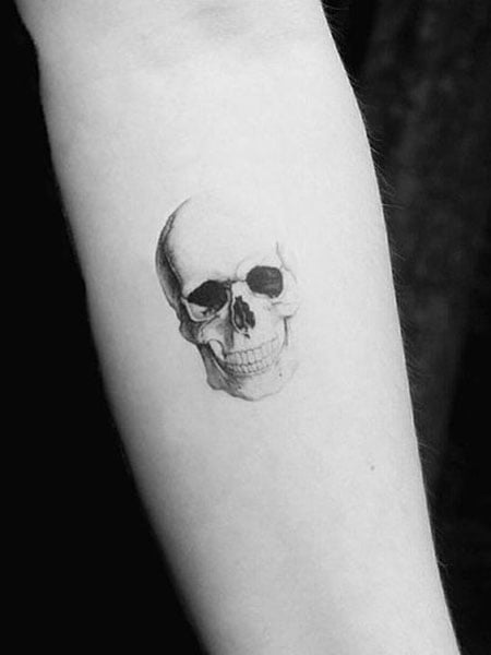 Small Skull Tattoo