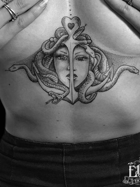 15 Cute Upper Chest Tattoo Design Ideas 2023 For Females   EntertainmentMesh