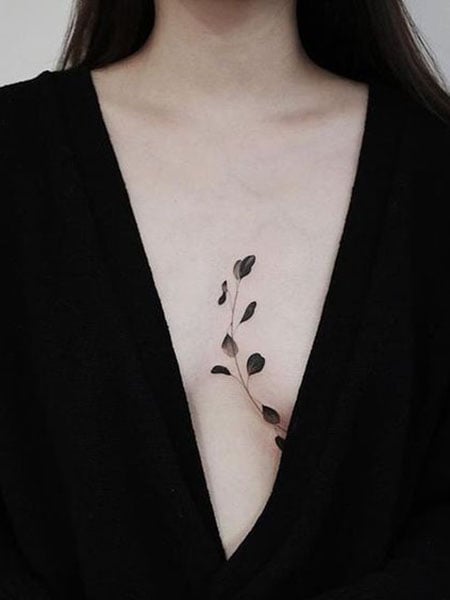 Sternum Tattoo  Etsy