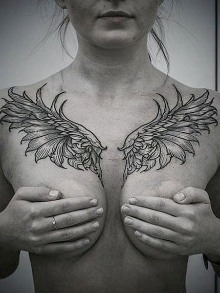 50 Best Chest Tattoos for Women in 2023 - The Trend Spotter
