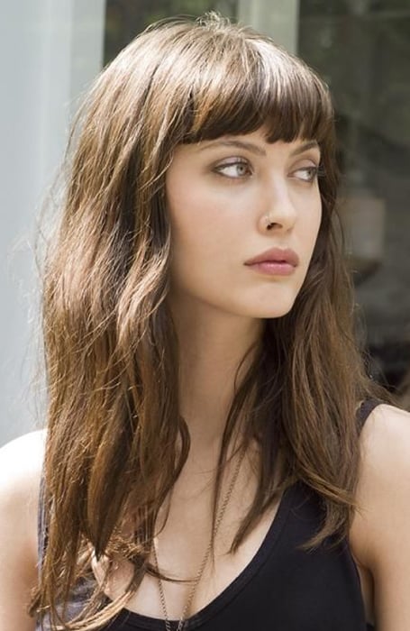 Hairstyle With Bangs For Long Hair