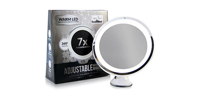 7x Magnifying Lighted Makeup Mirror