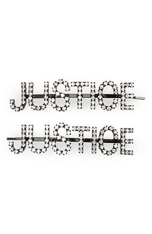 Justice Set Of 2 Crystal Hair Pins