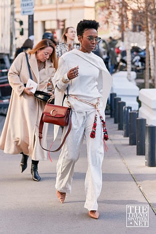 Paris Fashion Week Aw 2019 Street Style Women 127