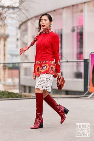 Paris Fashion Week Aw 2019 Street Style Women 140