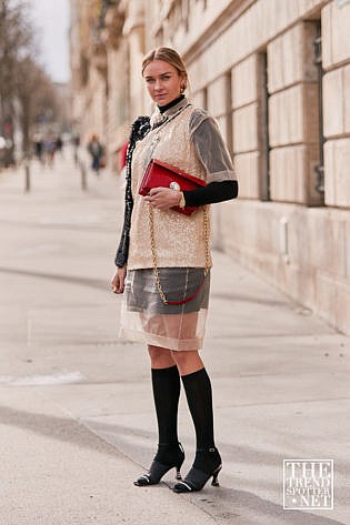 Paris Fashion Week Aw 2019 Street Style Women 312