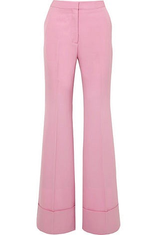 Stella Mccartney Wool Twill Flared Pants