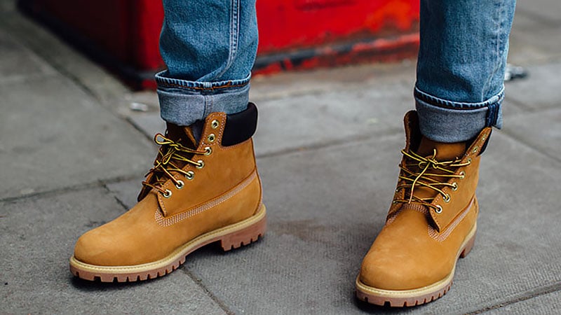 cherry red timberland boots