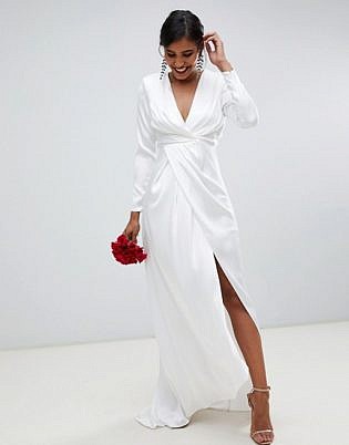 Wrap Over Dresses For Weddings Best ...