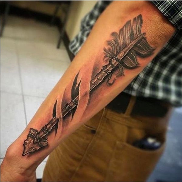 Arrow Sleeve Tattoo