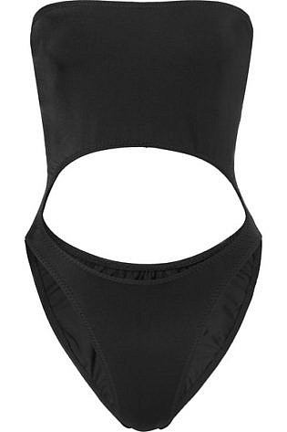 Bishop Cutout Bandeau Swimsuit