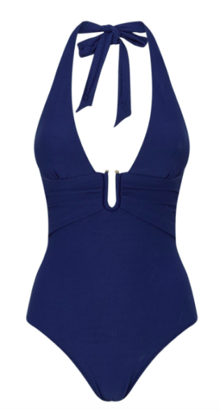Core U Bar Halterneck Swimsuit