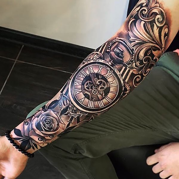 3d block half sleeve geometric tattoo  Kuber Tattoo Ink  Facebook