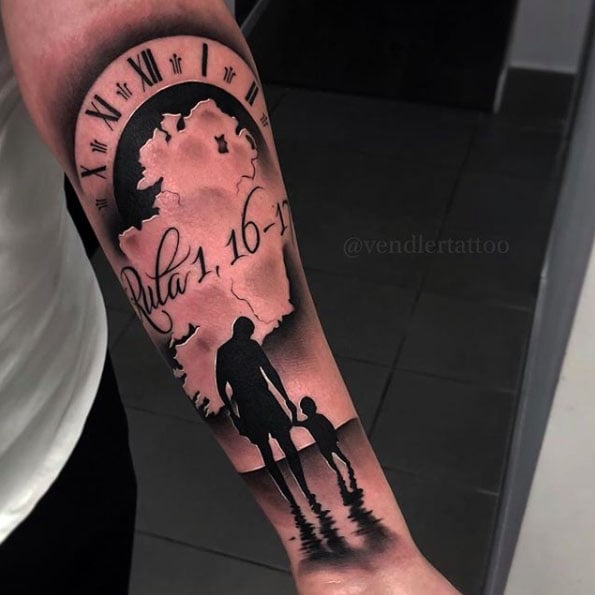 Family Sleeve Tattoo