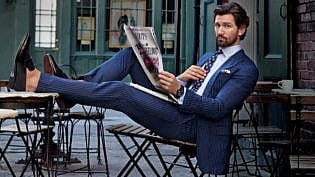 How To Wear A Pinstripe Suit With Style