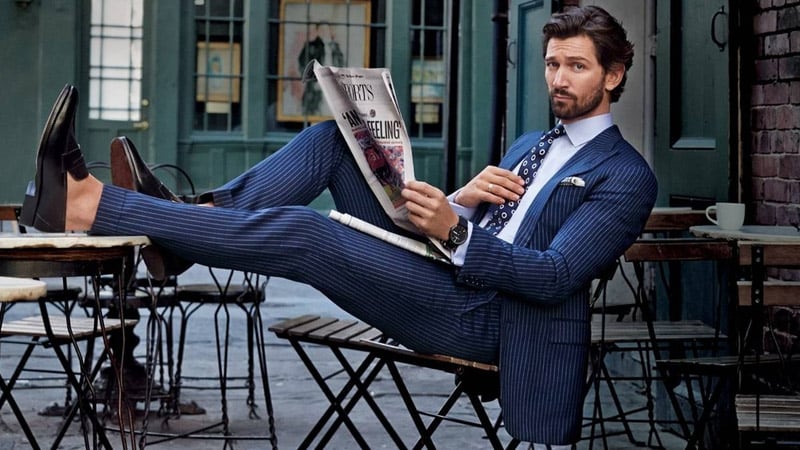 How To Wear A Pinstripe Suit With Style