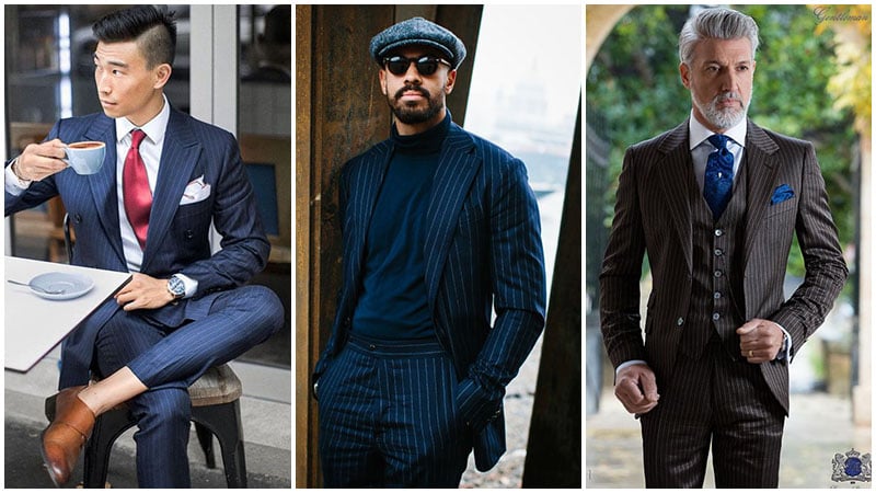 How To Style A Pinstripe Suit