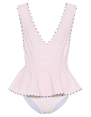 Marysia French Gramercy Gingham Swimsuit