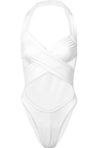 Mio Cutout Halterneck Swimsuit