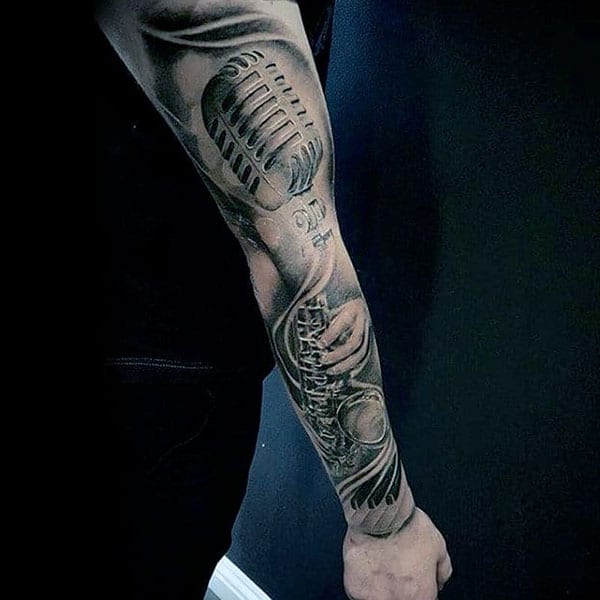 Music Sleeve Tattoo