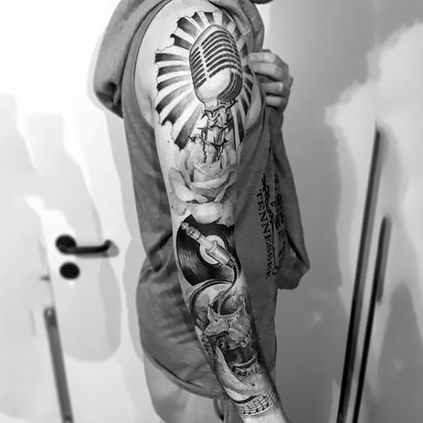 Music Sleeve Tattoo