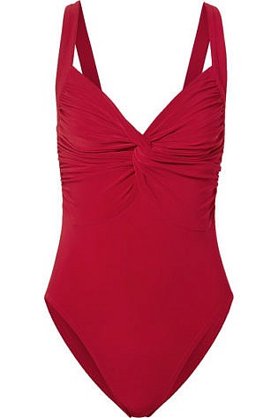 Twist Mio Ruched Swimsuit