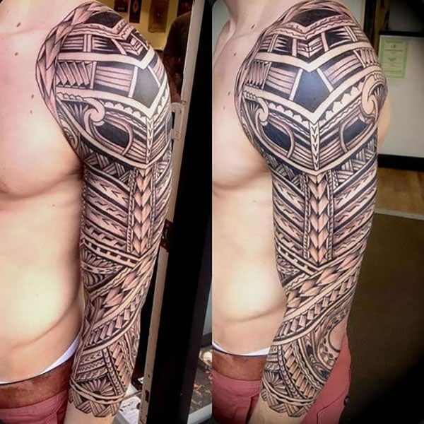 Tribal Sleeve Tattoo