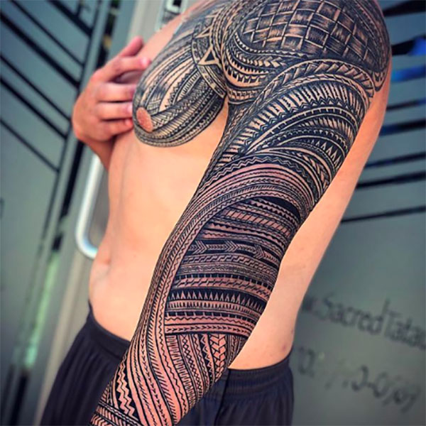 Verwonderlijk 25 Coolest Sleeve Tattoos for Men in 2020 - The Trend Spotter FX-99