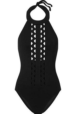 Zelda Cutout Halterneck Swimsuit