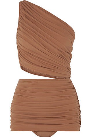 Diana And Bill One Shoulder Ruched Bikini