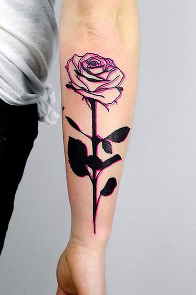 Blue Rose tattoo by Versus Ink  Post 15515