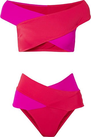 Lucette Paneled Two Tone Bikini