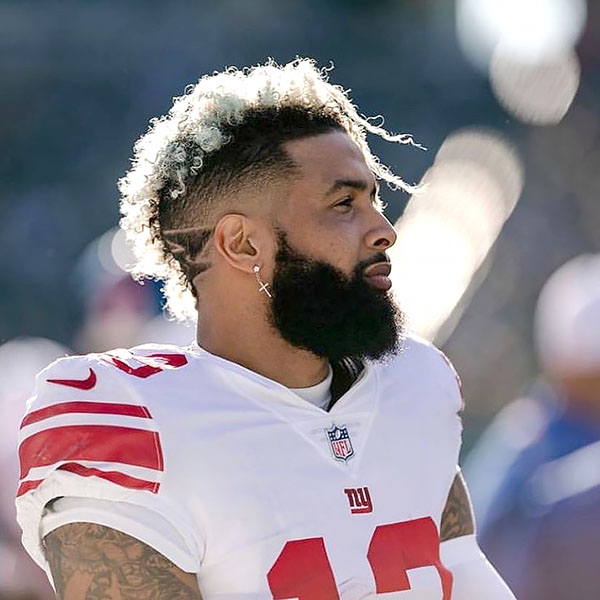 Odell Beckham Curly Fade