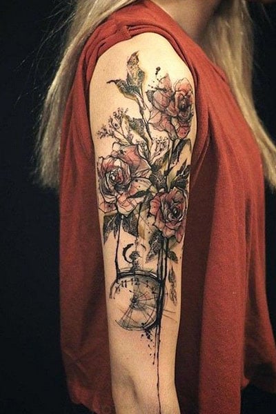 35 Gorgeous Rose Tattoo Ideas for Women (2022) - The Trend Spotter