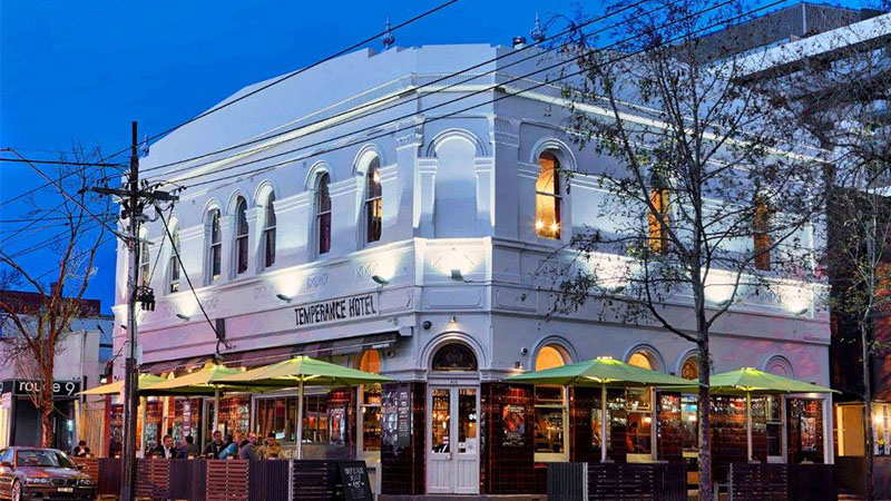 Temperance Hotel Bar South Yarra