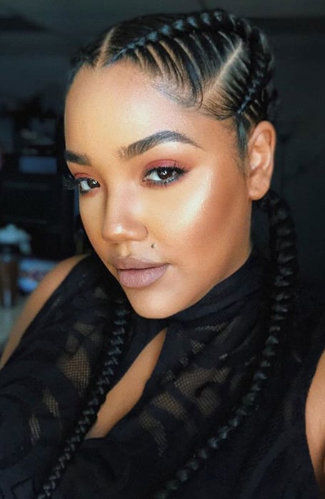 21 Cool Cornrow Braid Hairstyles You Need To Try The Trend Spotter