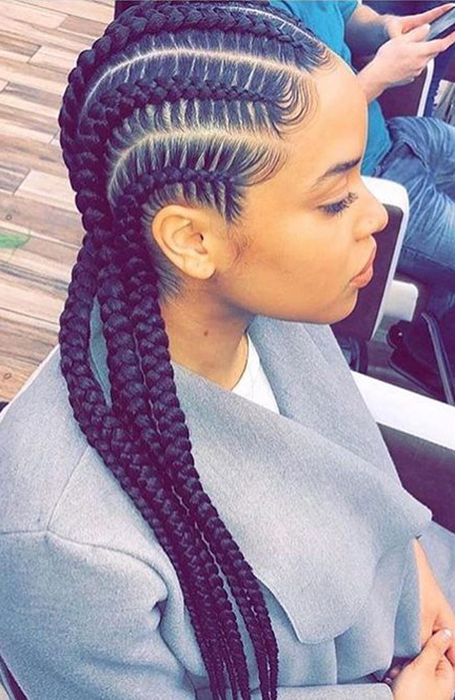 Goddess Cornrow Braids