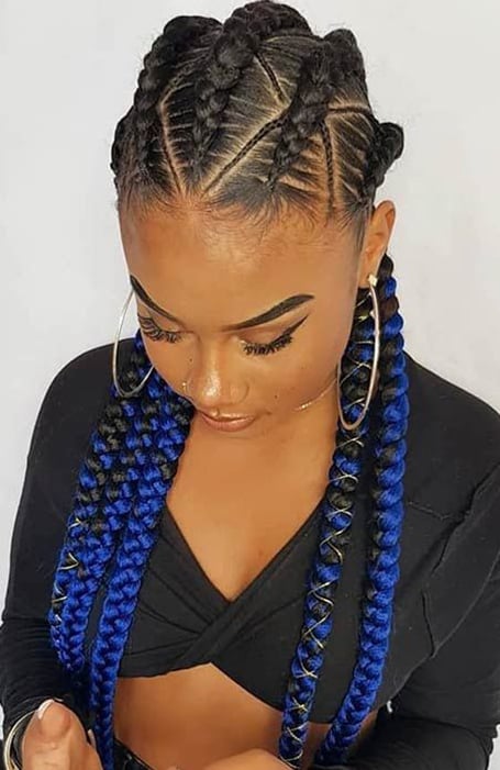 21 Cool Cornrow Braid Hairstyles You Need To Try - The 