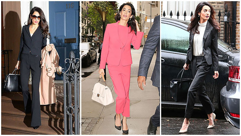 Amal Clooney Power Suits