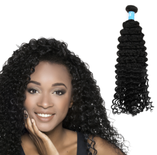 Deep Curly Human Hair 12 24 3 Bundles 6a Brazilian