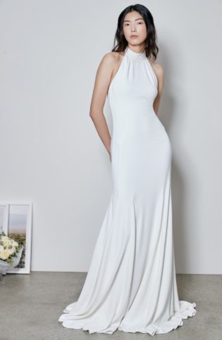 F18 Magnolia Halter Wedding Dress