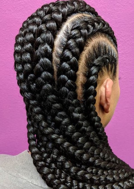 21 Coolest Cornrow Braid Hairstyles In 2020 The Trend Spotter - brown french braids roblox