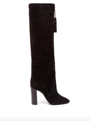 Meurice Tassel Tie Suede Boots