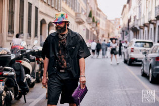 Milan Men's Fashion Week Spring Summer 2020 Street Style 109