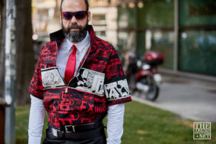 Milan Men's Fashion Week Spring Summer 2020 Street Style 13