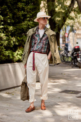Milan Men's Fashion Week Spring Summer 2020 Street Style 16
