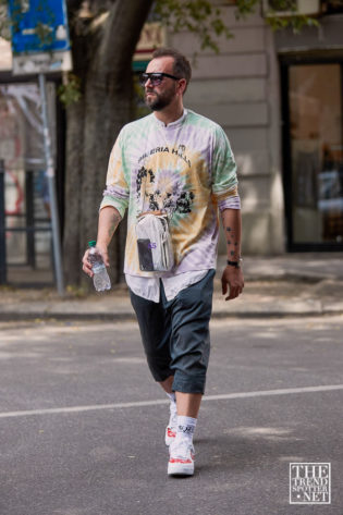 Milan Men's Fashion Week Spring Summer 2020 Street Style 28