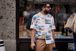 Milan Men's Fashion Week Spring Summer 2020 Street Style 29