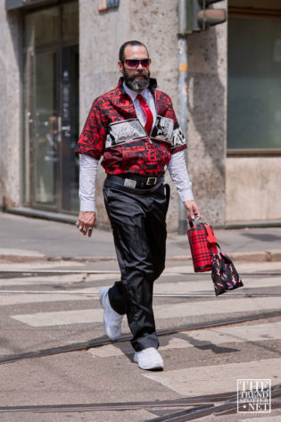 Milan Men's Fashion Week Spring Summer 2020 Street Style 35